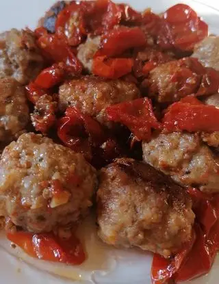 Ricetta Polpette al Sugo di Pomodorini freschi di oggicosasimangia