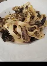 Ricetta Tagliatelle melanzane e pistacchio