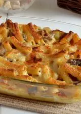 Ricetta Pasta al forno con funghi e tonno