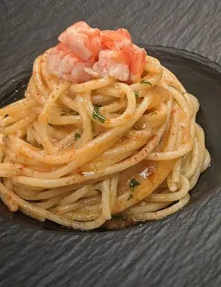 Ricetta Spaghetti alle mazzancolle di Simone_bertuccelli