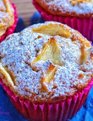 Ricetta Muffin integrali mele e cannella senza burro di stefanoriccifoodblog