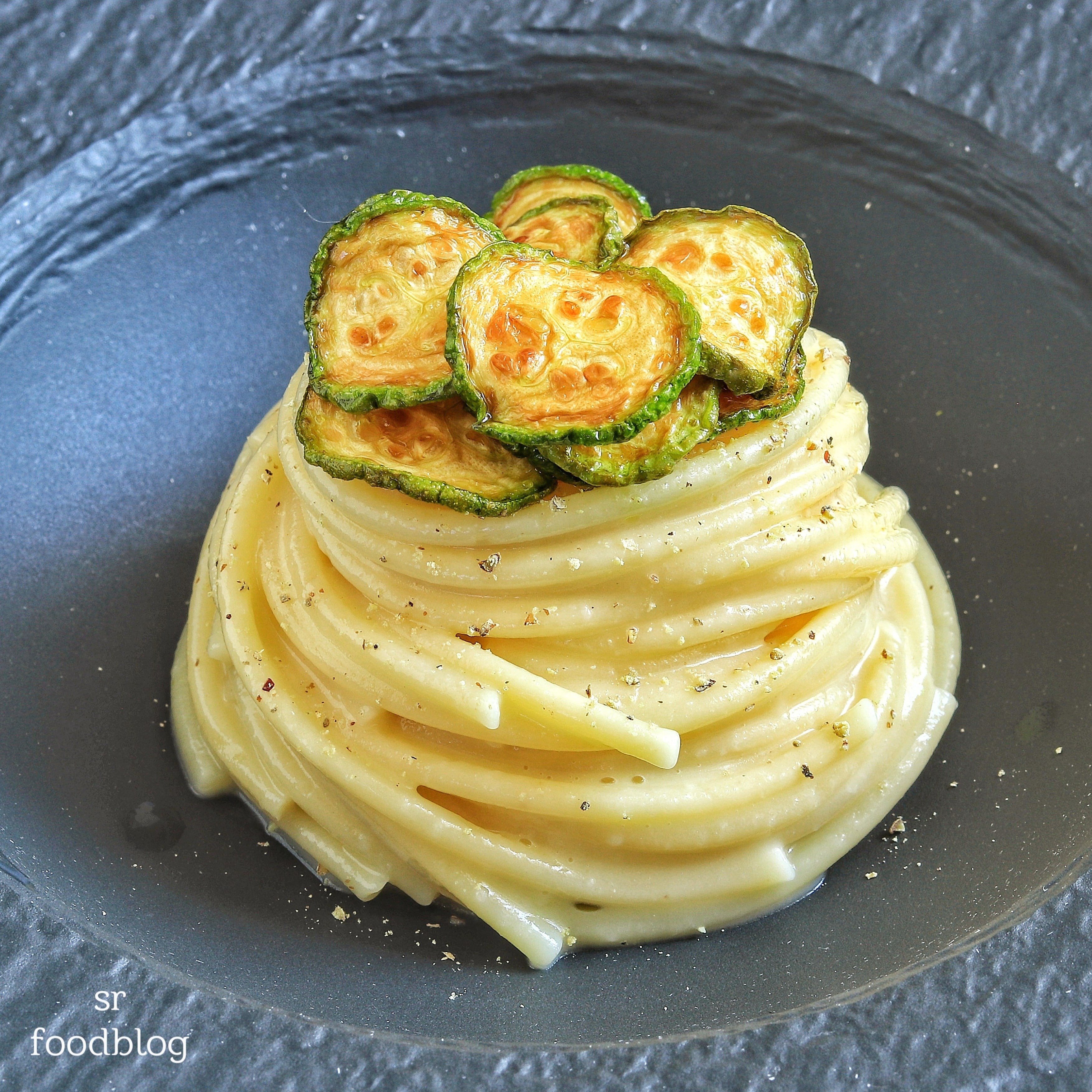 Spaghetto alla Nerano Ho risottato all'ultimo la pasta e il risultato