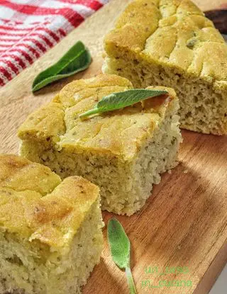 Ricetta Focaccia con la salvia genovese di stefanoriccifoodblog