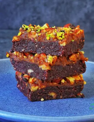 Ricetta Brownie vegan senza glutine e senza cottura di stefanoriccifoodblog