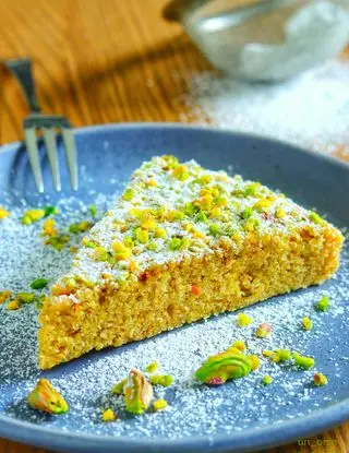 Ricetta Torta veganfit al pistacchio di stefanoriccifoodblog