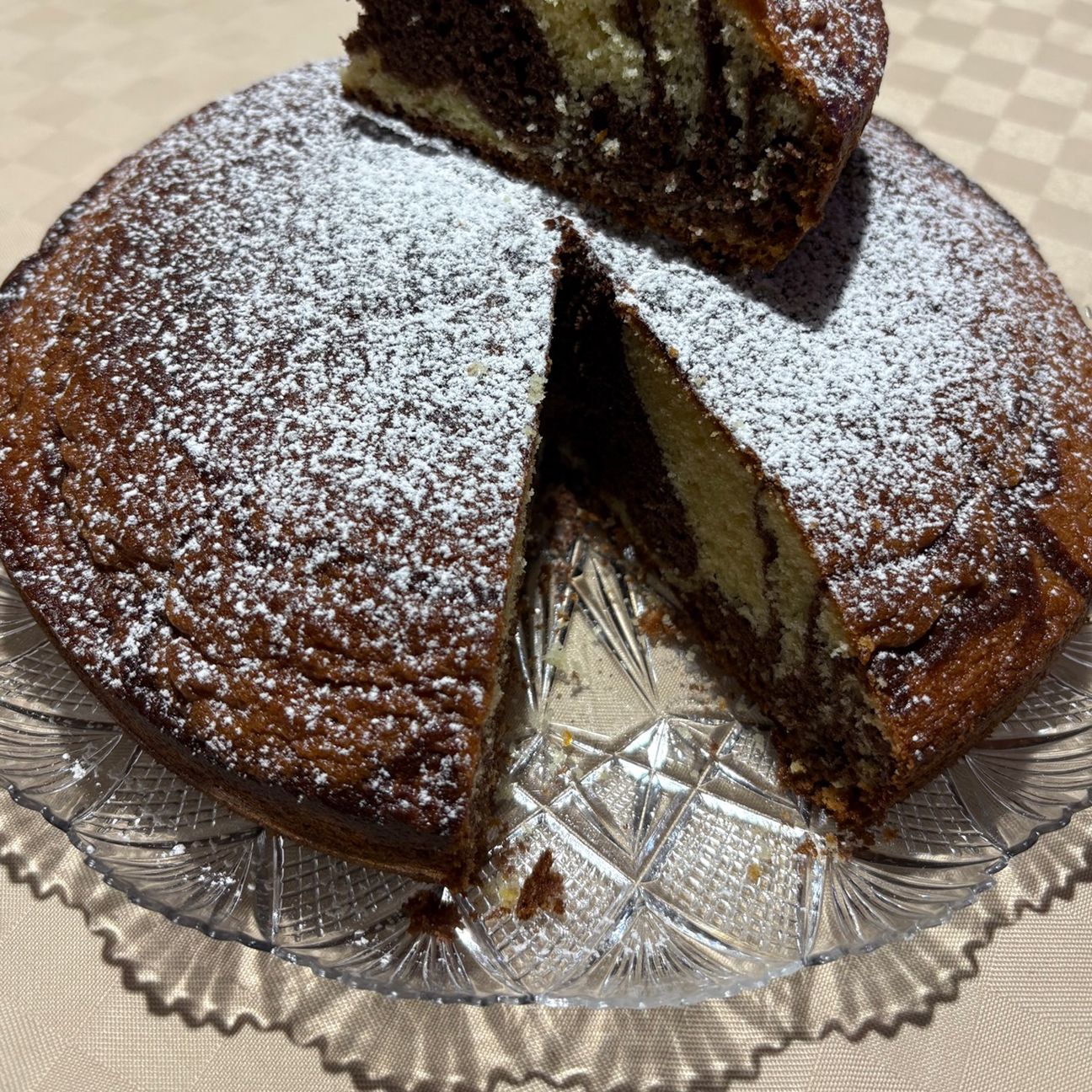 Torta arance e cacao