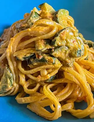 Ricetta Linguine con zucchine, datterino e philadelphia di giannidinatale86