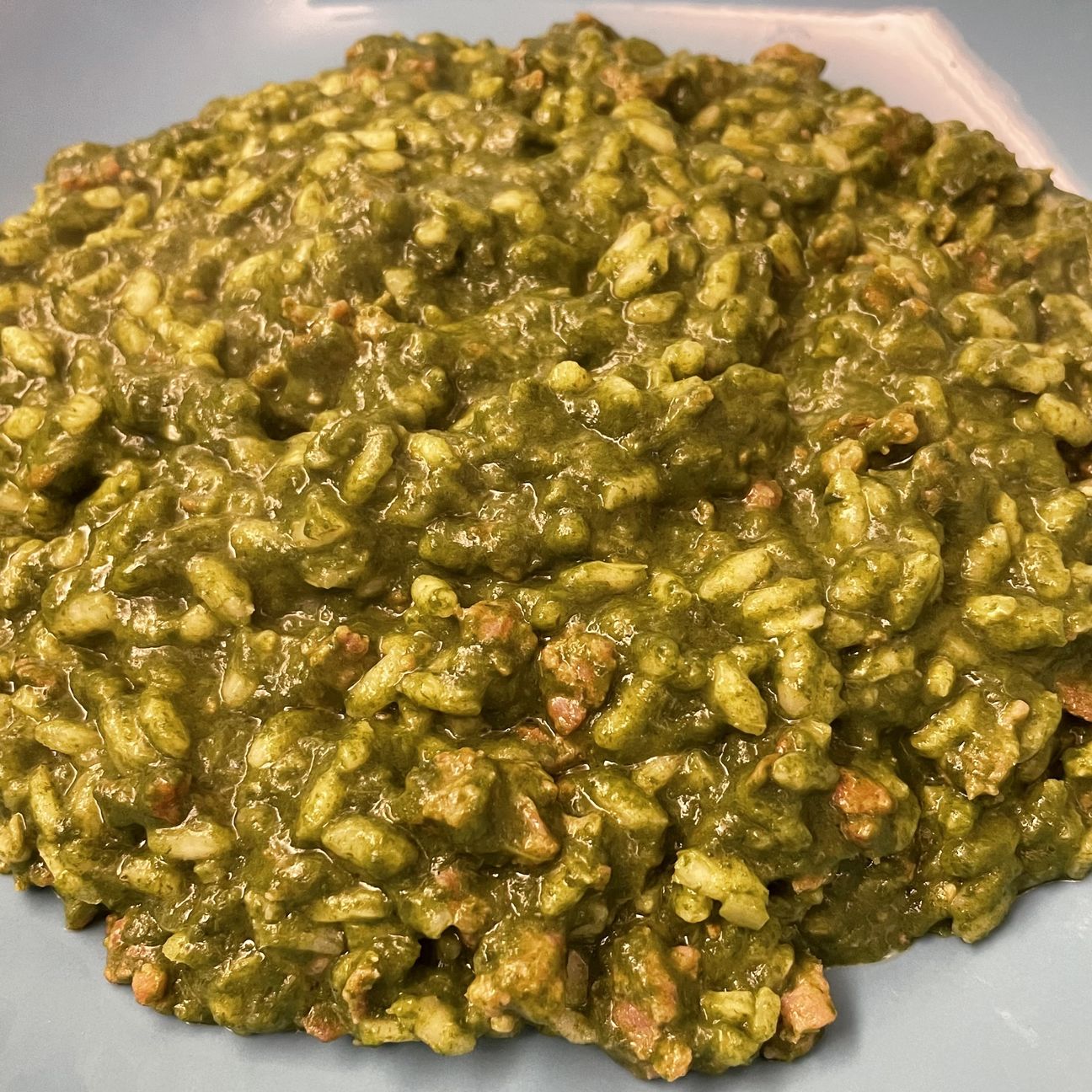 Risotto con salsiccia e crema di friarielli