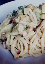 Ricetta Spaghetti con tonno e zucchine special