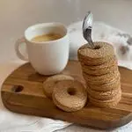 Ricetta Biscottini "Macine" senza lattosio e con farina integrale