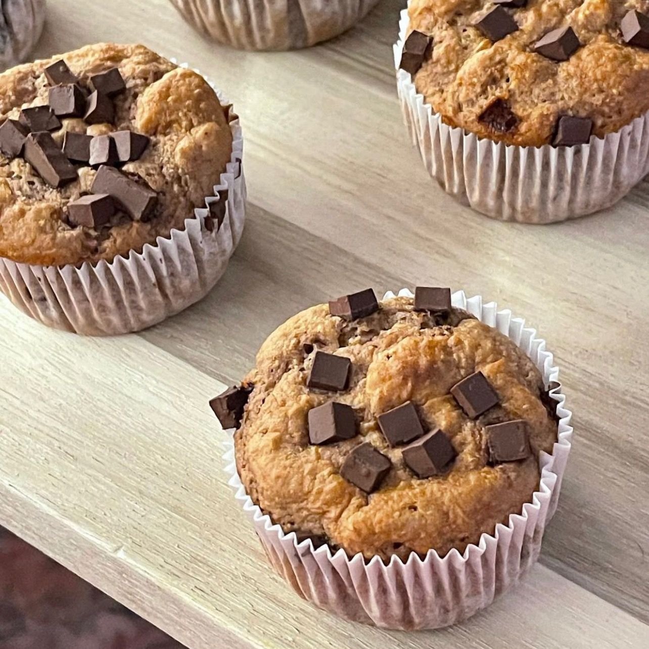 Muffins vaniglia e cioccolato
