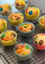 Ricetta Muffin alla vaniglia con M&M'S al cioccolato