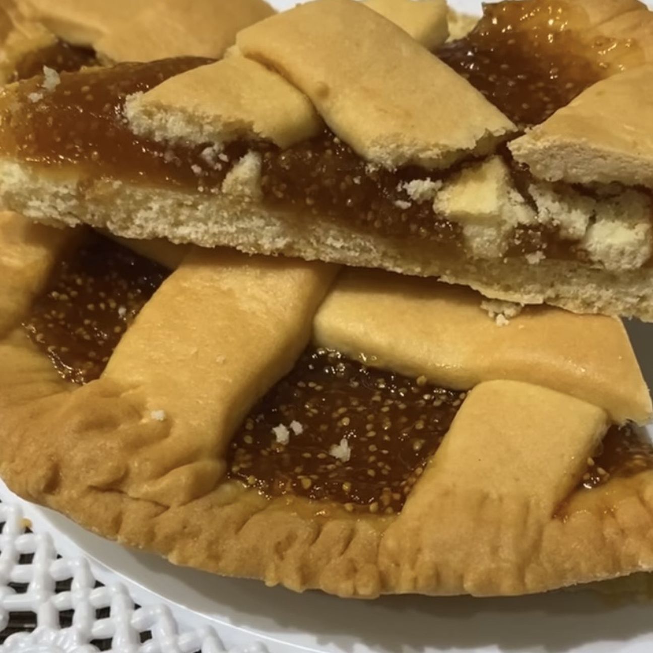 Crostata con Marmellata di Fichi