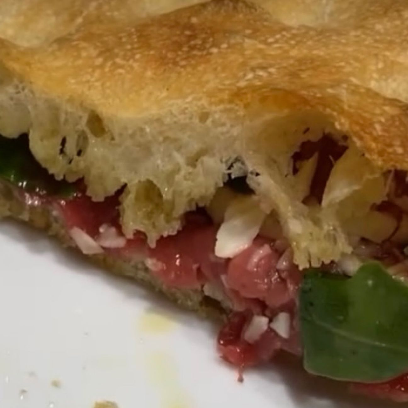 Focaccia farcita