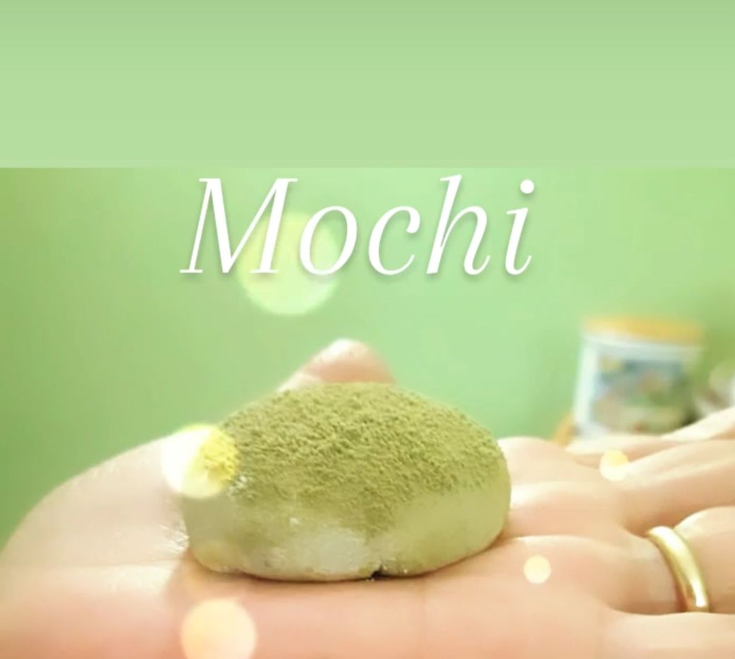 Mochi al tè matcha
