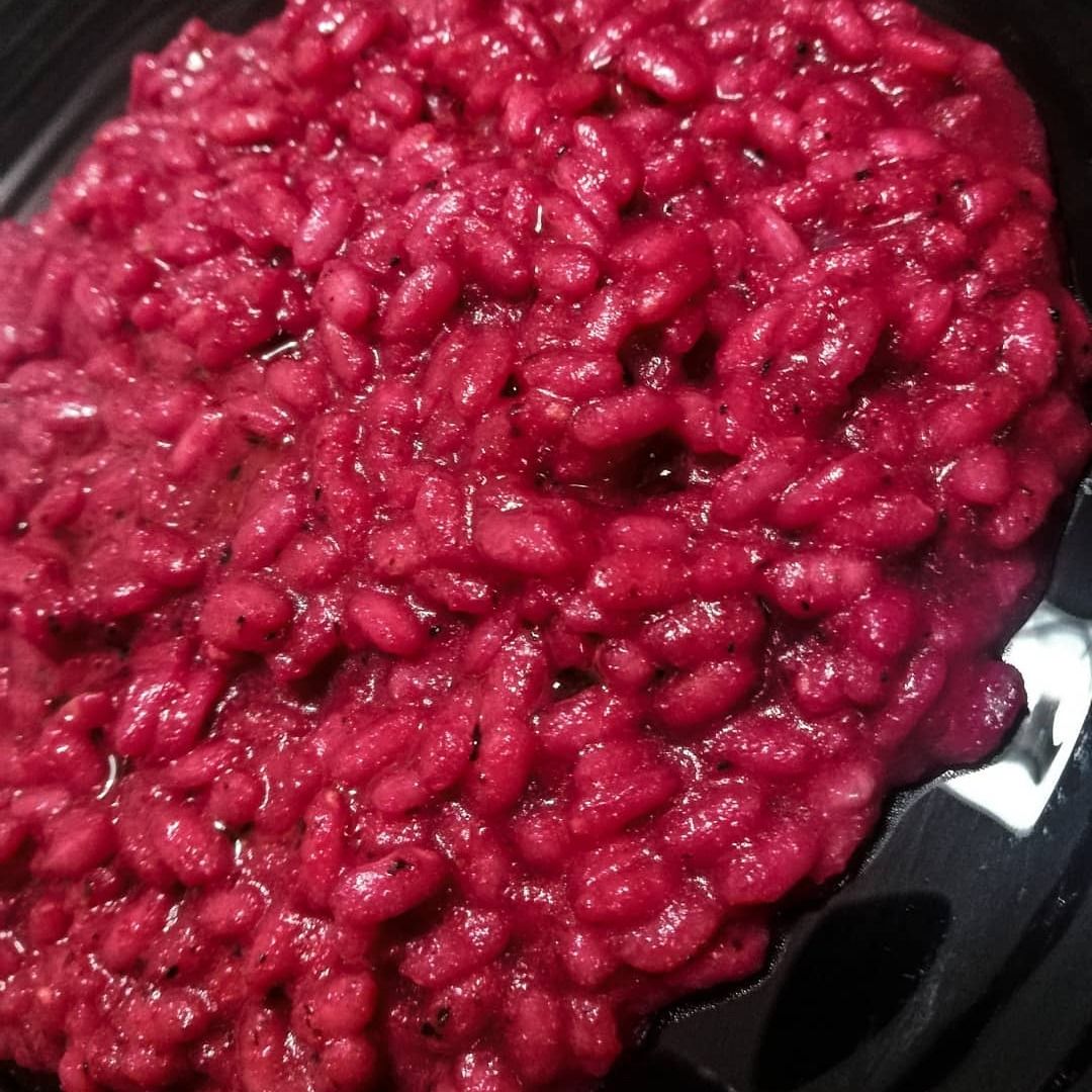 Risotto alla barbabietola