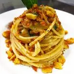 Ricetta Spaghettone Burro Alici e Tarallo