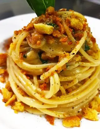 Ricetta Spaghettone Burro Alici e Tarallo di fabio7