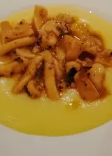 Ricetta Seppie in umido con polenta