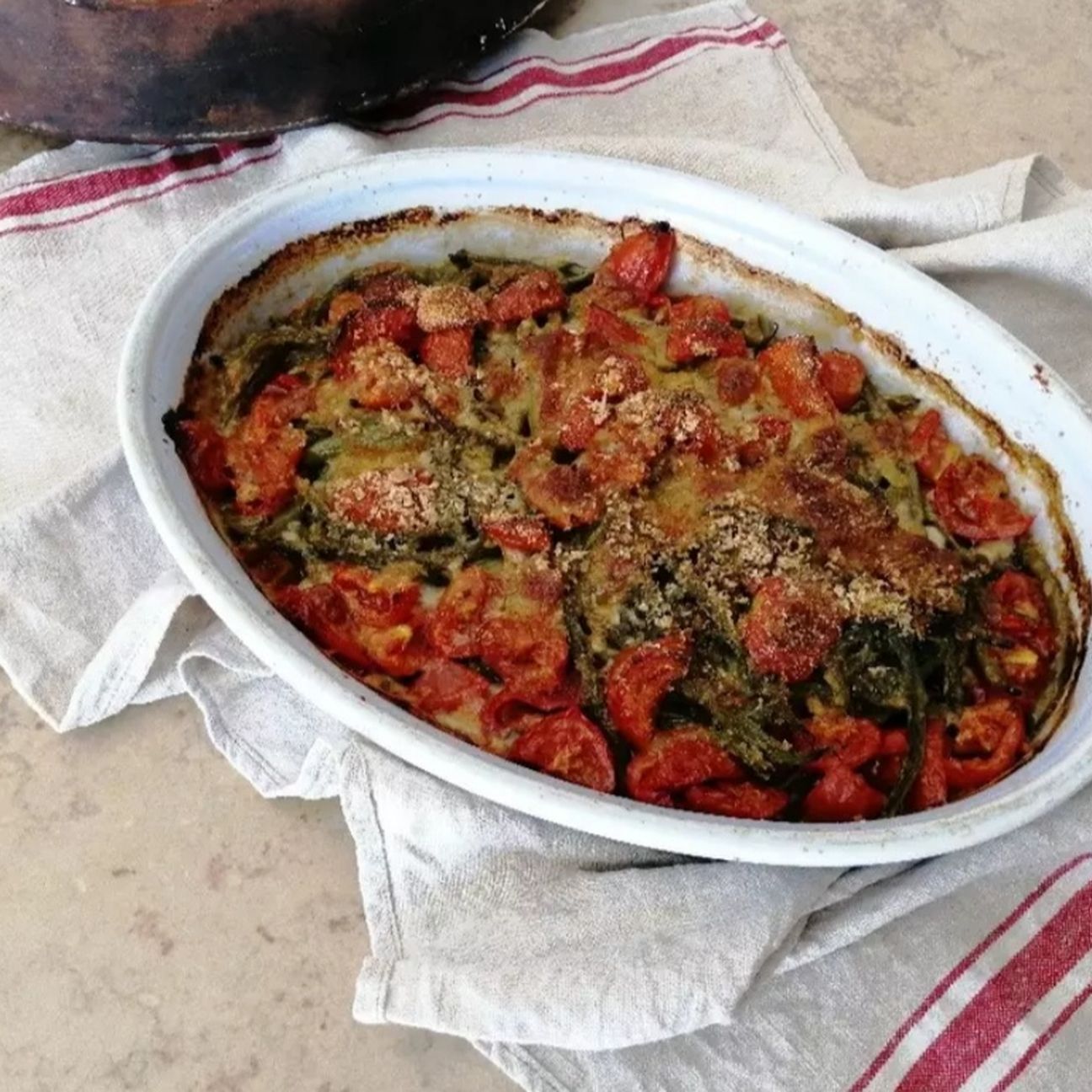 Parmigiana di fagiolini