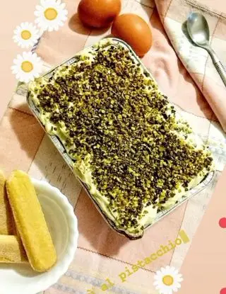 Ricetta Tiramisù al pistacchio senza uova di giorgia.battaglia