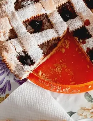 Ricetta Crostata ricotta, cioccolato fondente e amarene di giorgia.battaglia