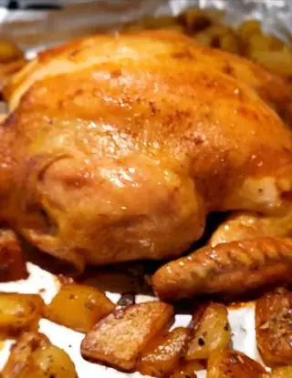 Ricetta Pollo allo spiedo a modo mio di cuocoperpassione1