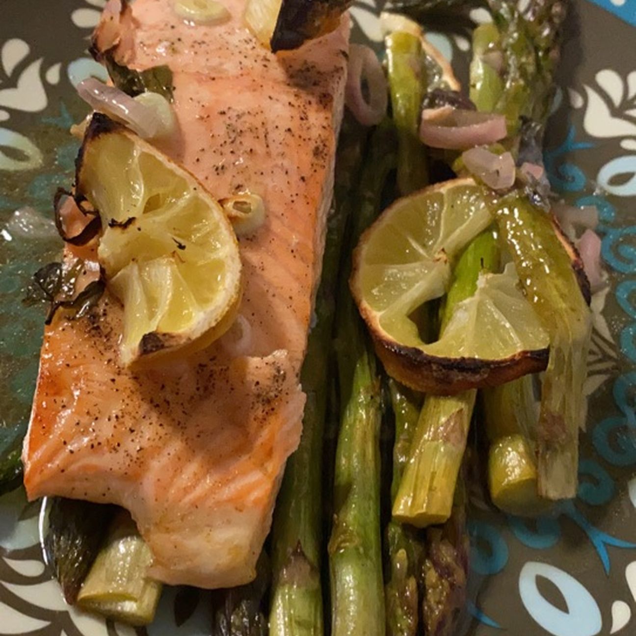 Filetto di salmone al limone