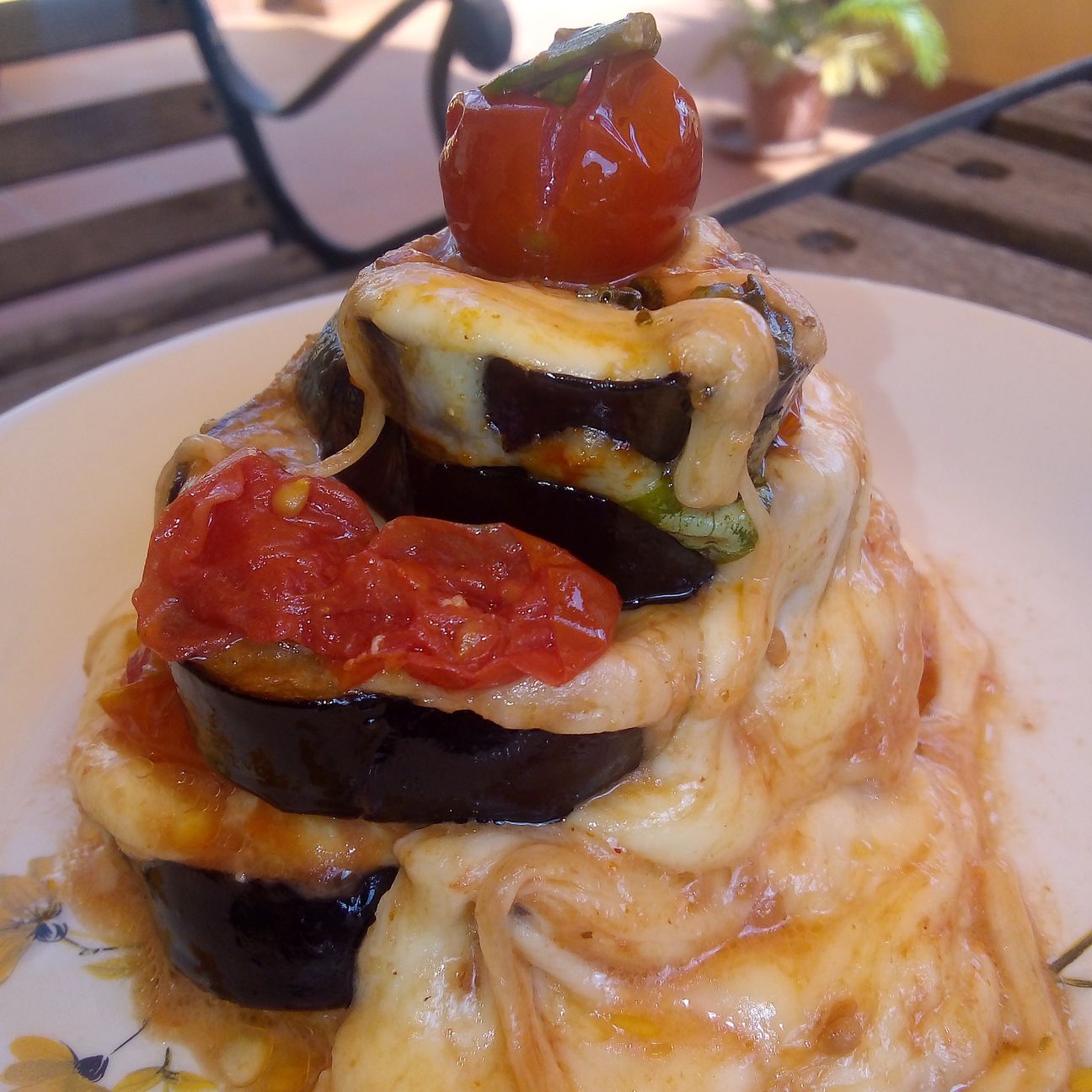 Parmigiana scomposta