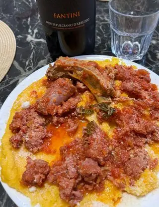 Ricetta OGGI MENO 8 l’ ideale una polenta proteica 😱🥶 di sborlininina40