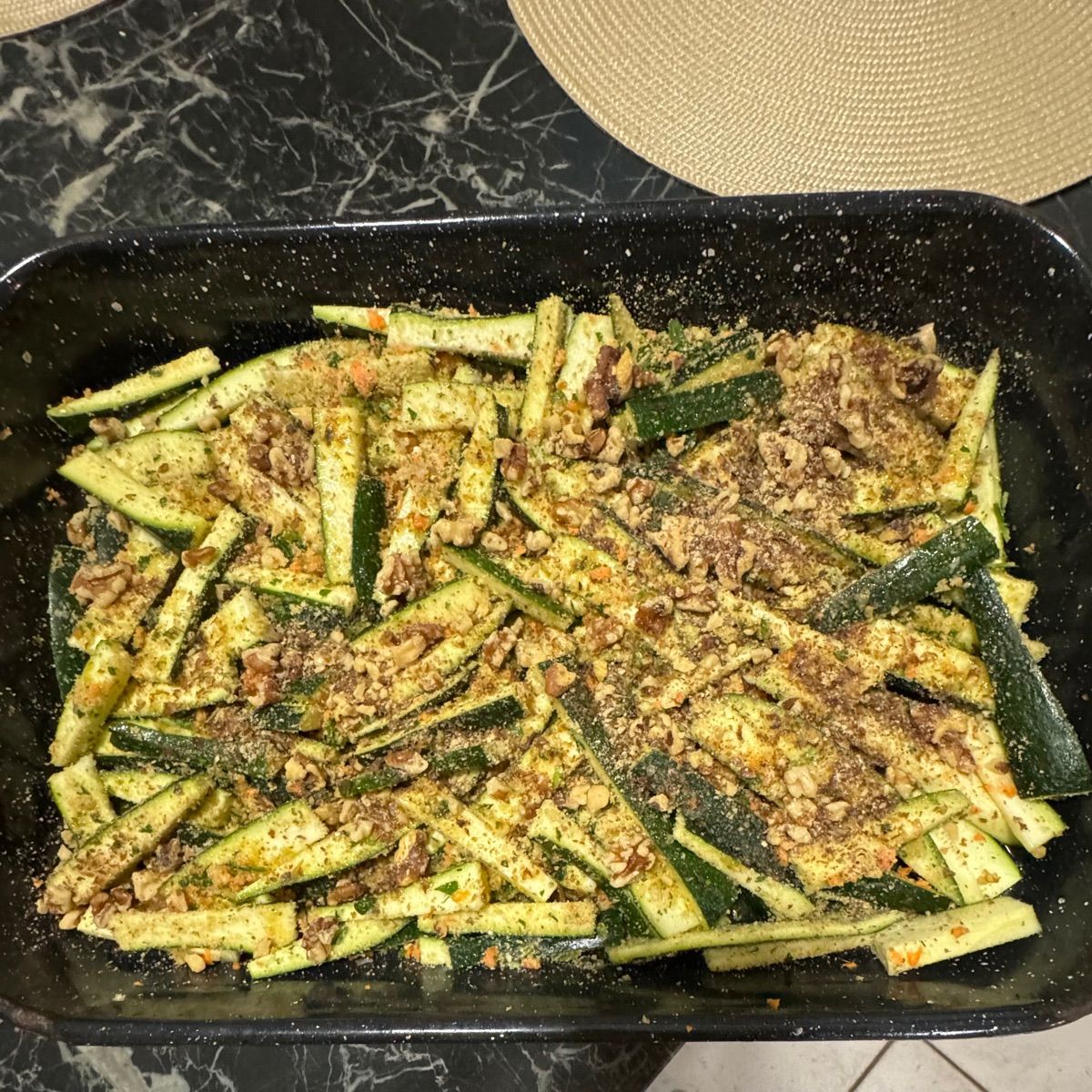 ZUCCHINI IN FORNO CON NOCI 😋
