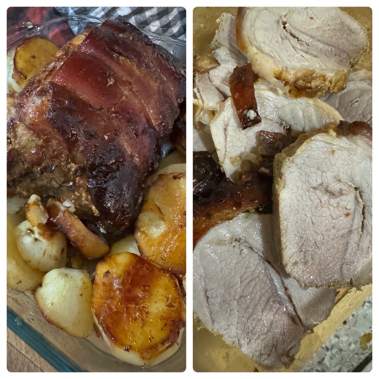 PORCHETTA CON PATATE AL FORNO 😍