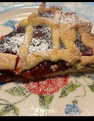 Ricetta CROSTATA DI FRAGOLE FRESCHE COTTE 😋 di sborlininina40