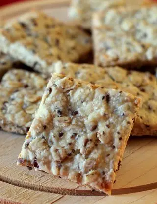 Ricetta Crackers ai semi vari e fiocchi di avena di _lidia_noce_di_burro_