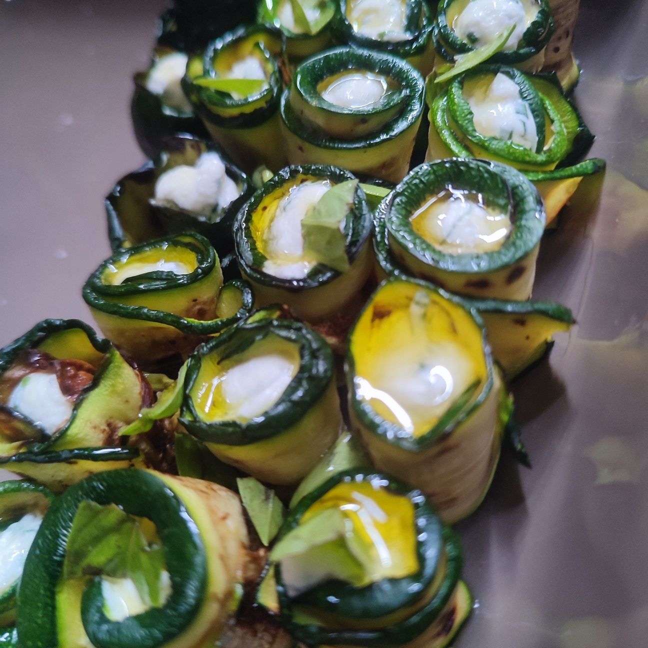 Involtini di zucchine