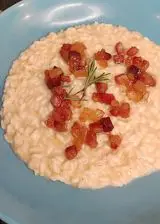 Ricetta Risotto con crema di cannellini e guanciale