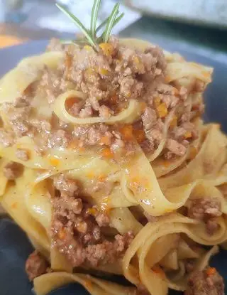 Ricetta Tagliatelle al ragù bianco di cucinoemagno