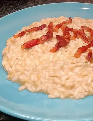 Ricetta Risotto con crema di carciofi e guanciale croccante di cucinoemagno