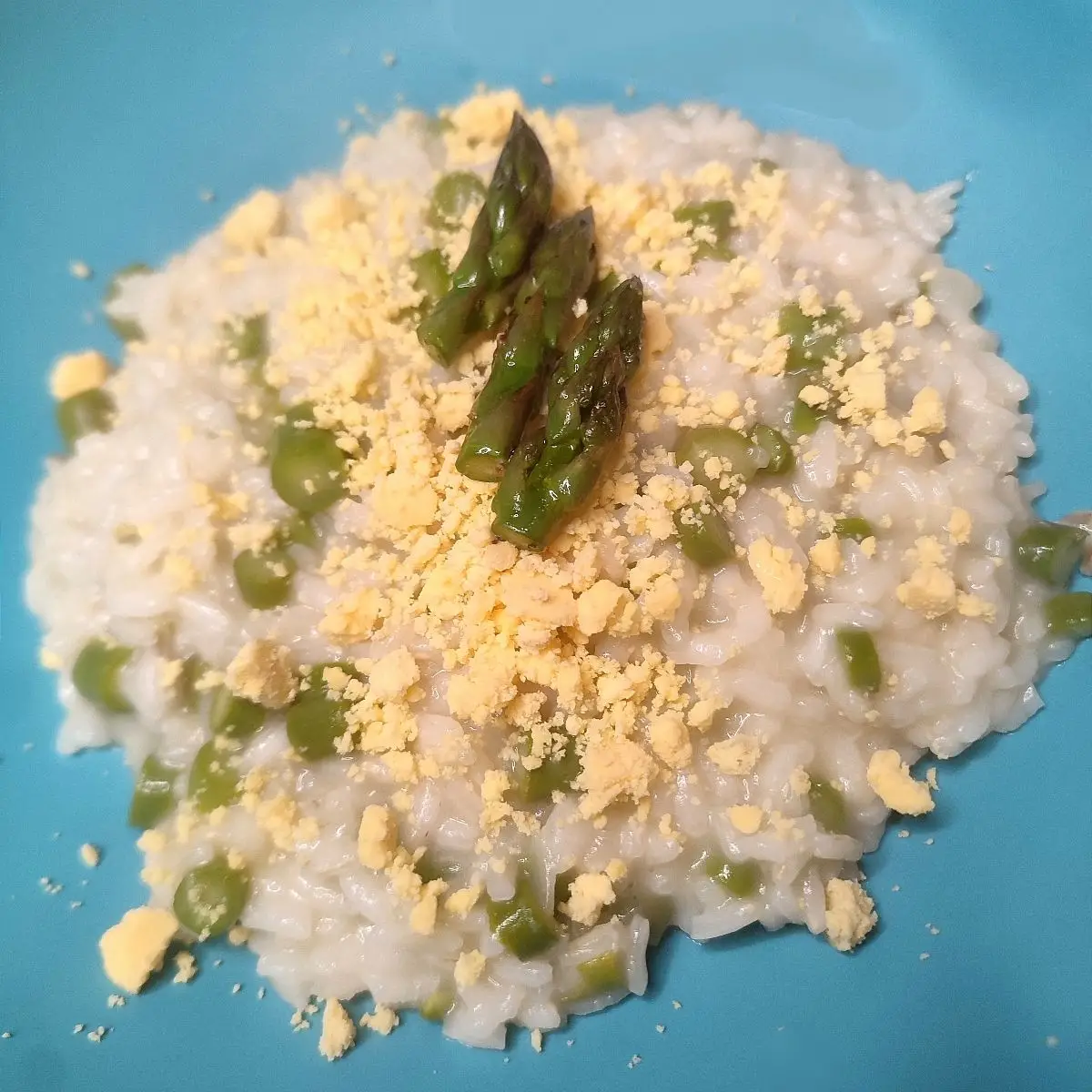 Ricetta Risotto asparagi e tuorlo di cucinoemagno