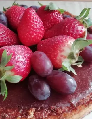 Ricetta Cheesecake fit con fiocchi d'avena e fragole di magdalena.salapa27