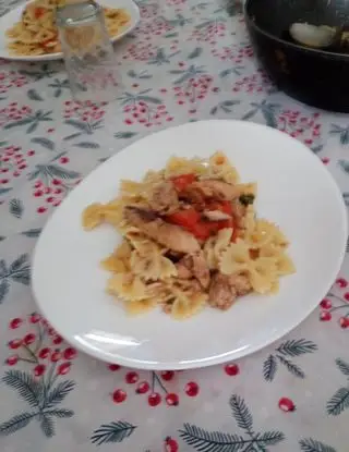 Ricetta Farfalle allo sgombro di kut