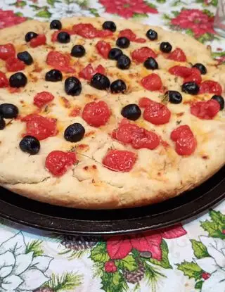 Ricetta Focaccka Barese versione senza patata di kut