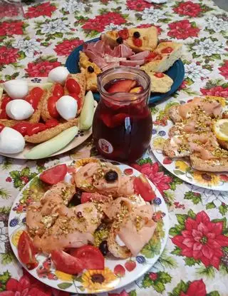 Ricetta Aperipranzo con Sangria ideato dal sottoscritto di kut