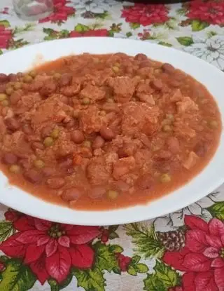 Ricetta spezzatino con piselli e fagioli alla birra di kut