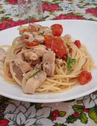 Ricetta Spaghetti  al sugo di bocconcini di Razza di kut