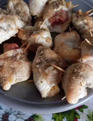 Ricetta Involtini mignon  filetto di pollo farciti al forno di kut