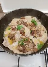 Ricetta Scaloppine  Lonza di maiale con salsa funghi porcino