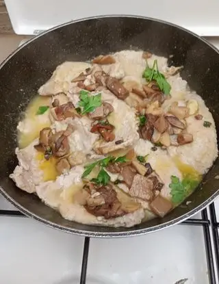 Ricetta Scaloppine  Lonza di maiale con salsa funghi porcino di kut