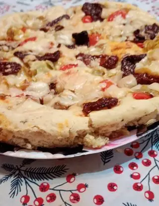 Ricetta Focaccia rustica carciofini e pomodori secchi di kut