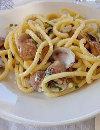 Ricetta Bigoli alle Vongole in Bianco di kut